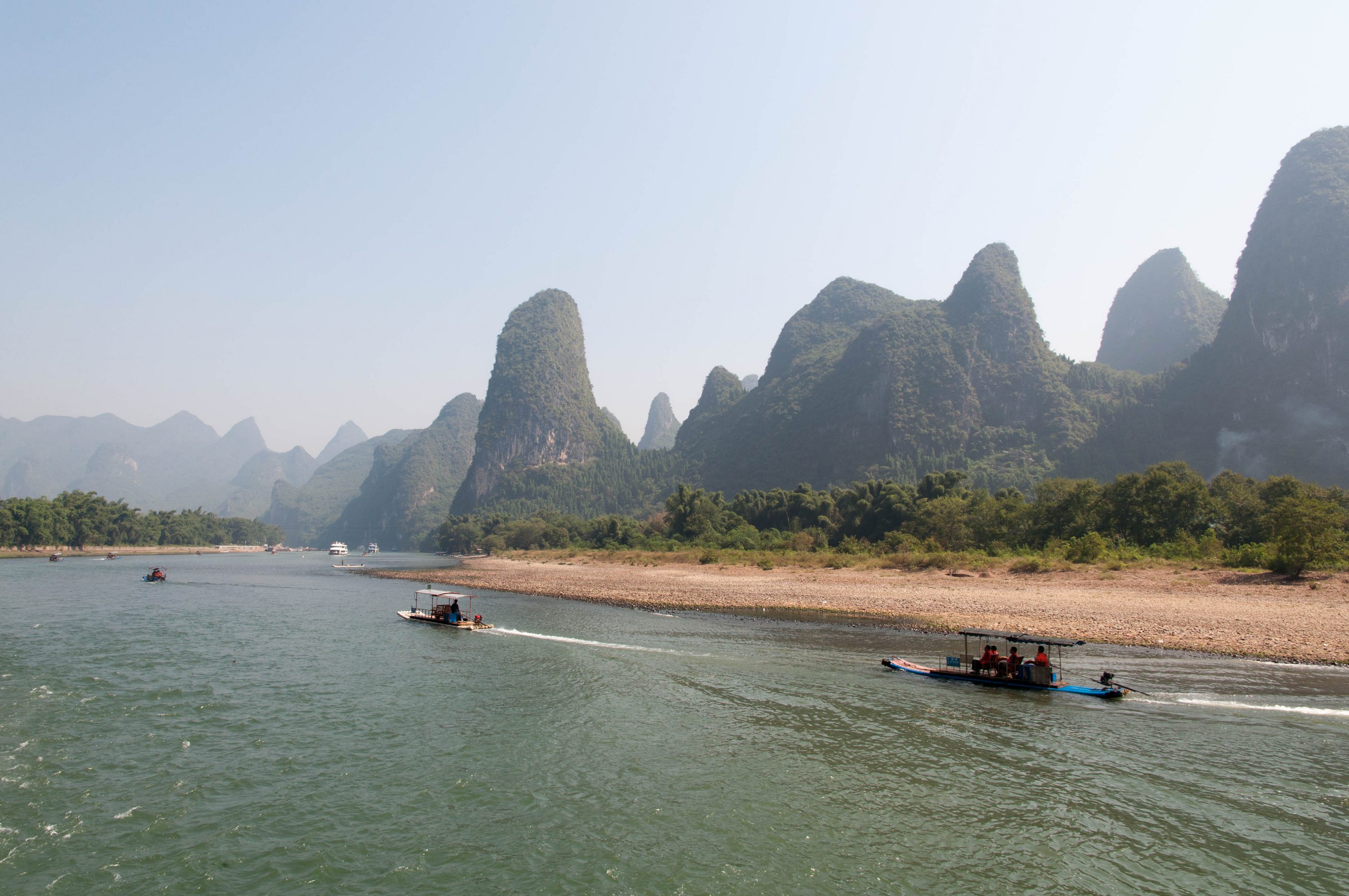 Guilin day/jour 1 – The river Li/La rivière Li